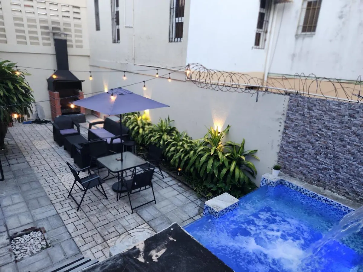 Private House With Pool In Santo Domingo, Quiet, 4 Bed 4 Bath, Brick Bbq, Wi-Fi, Ac, Hot Water, Full Kitchen, Garden Villa 0*,  Den Dominikanske Republik